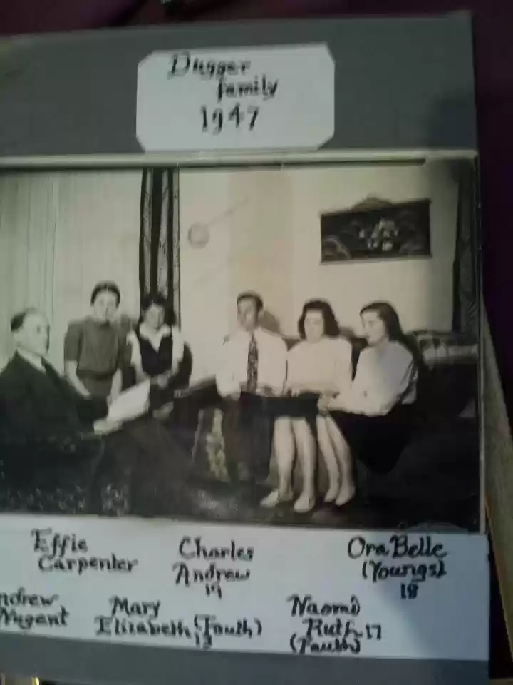 Dugger family 1947